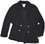 Order Acne Studios FW22 Black Satin Double-Breasted Blazer Jacket Unisex C90129-900