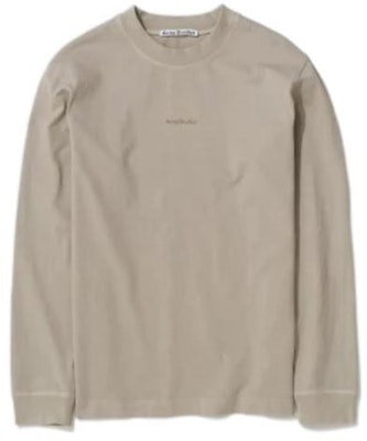 Acne Studios FW22 Brown Solid Color Crewneck Pullover Sweatshirt BL0279-CKN Buy Acne Studios FW22 Brown Solid Color Crewneck Pullover Sweatshirt BL0279-CKN