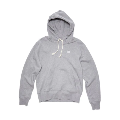 Acne Studios FW22 Face Emoji Unisex Gray Hoodie Long Sleeve Pullover CI0119-X92