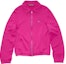 Buy Acne Studios FW22 Face Unisex Oversized Zip-Up Sweatshirt Jacket Pink. CI0118-ACT