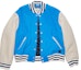 Buy Acne Studios FW22 Gemstone Blue Colorblock Striped Baseball Jacket Unisex. C90118-CS0