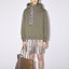 Lookbook Acne Studios FW22 Green Solid Color Pullover Hoodie BI0140-AA5