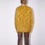 Purchase Acne Studios FW22 Leopard Knit Crewneck Sweater Men’s Mustard Yellow B60250-BQT
