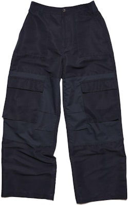 Acne Studios FW22 Multi-Pocket Relaxed Straight Casual Pants Men Deep Blue BK0488-838 Buy Acne Studios FW22 Multi-Pocket Relaxed Straight Casual Pants Men Deep Blue BK0488-838
