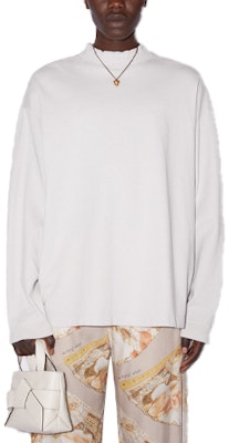 Acne Studios FW22 Oversized High Neck Long Sleeve Tee Unisex Solid Color BL0321-AEH Buy Acne Studios FW22 Oversized High Neck Long Sleeve Tee Unisex Solid Color BL0321-AEH