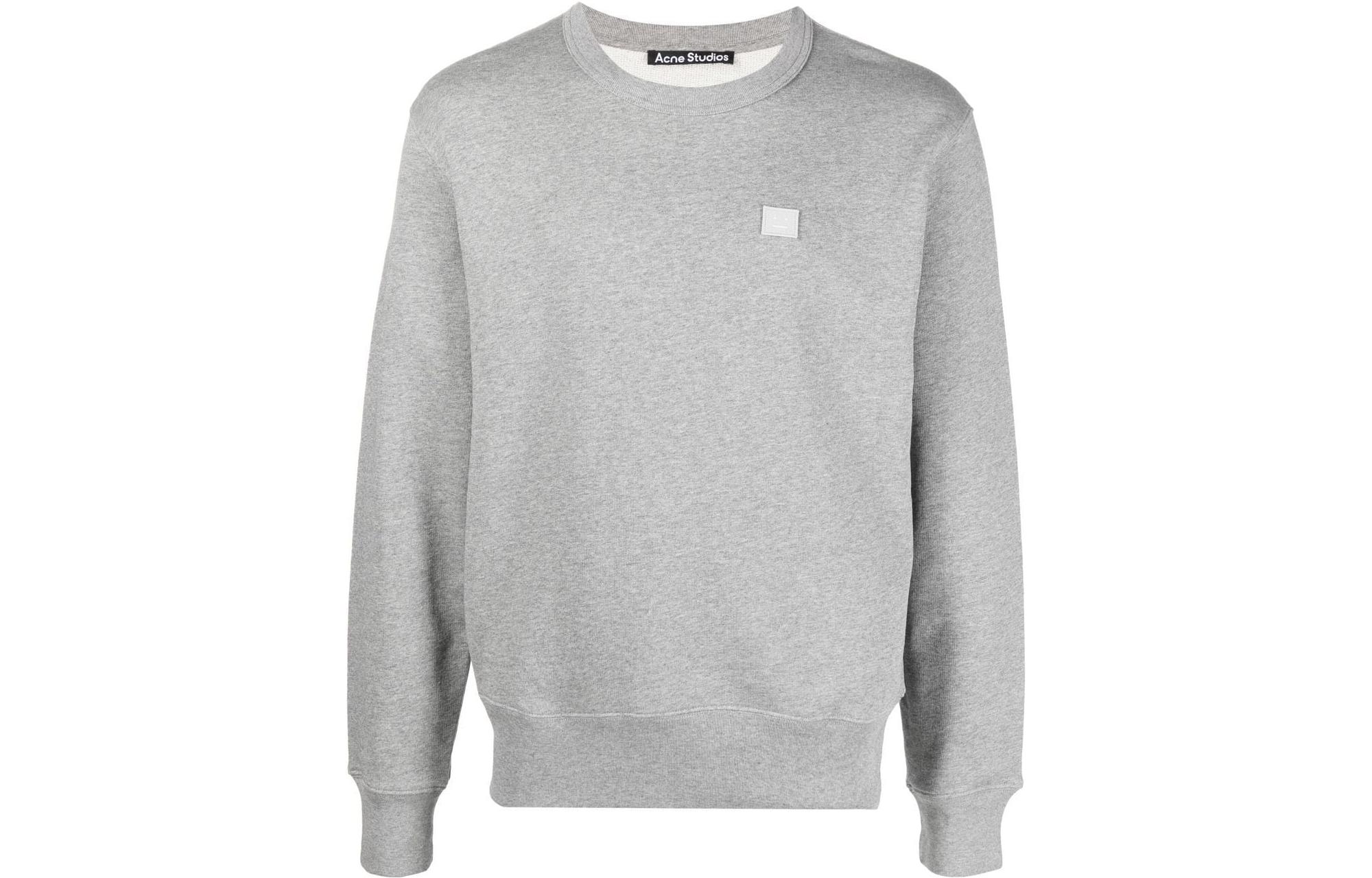 Acne Studios FW22 Solid Pullover Grey Sweatshirt CI0114-X92