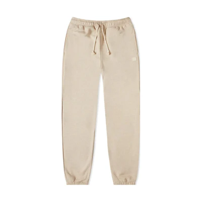Acne Studios FW22 Unisex Beige Logo Casual Sweatpants. CK0038-633