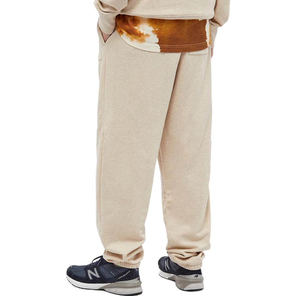 Shop Acne Studios FW22 Unisex Beige Logo Celana Sweatpants Kasual. CK0038-633