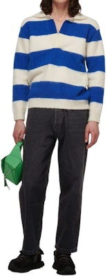 Acne Studios FW22 男女同款高腰抽繩寬鬆牛仔褲 1991 TOJ 黑色 C00033-900 Lookbook Acne Studios FW22 男女同款高腰抽繩寬鬆牛仔褲 1991 TOJ 黑色 C00033-900