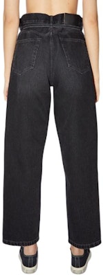 Acne Studios FW22 男女同款高腰抽繩寬鬆牛仔褲 1991 TOJ 黑色 C00033-900 Sizing Acne Studios FW22 男女同款高腰抽繩寬鬆牛仔褲 1991 TOJ 黑色 C00033-900