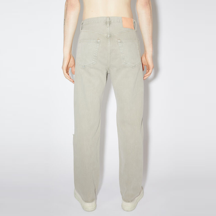 Acne Studios FW23  Grey Distressed Low-Rise Loose Fit Denim Jeans. B00326-ALS 圖 4