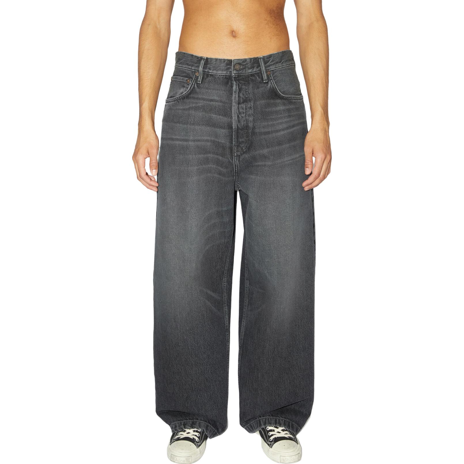 Acne Studios FW23  Grey Loose Fit Low-Rise Denim Jeans 1989. B00322-900 圖 3