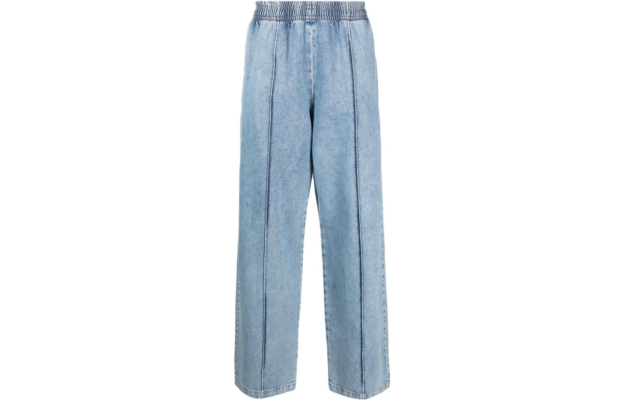 Acne Studios FW23  Loose Straight Denim Jeans Light Blue. BK0562-228