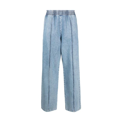 Acne Studios FW23 Loose Straight Denim Jeans Light Blue. BK0562-228