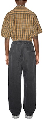 アクネ ストゥディオズ FW23 ブラックデニム リラックスフィット マルチポケット ジーンズ メンズ BK0560-900 Shop アクネ ストゥディオズ FW23 ブラックデニム リラックスフィット マルチポケット ジーンズ メンズ BK0560-900