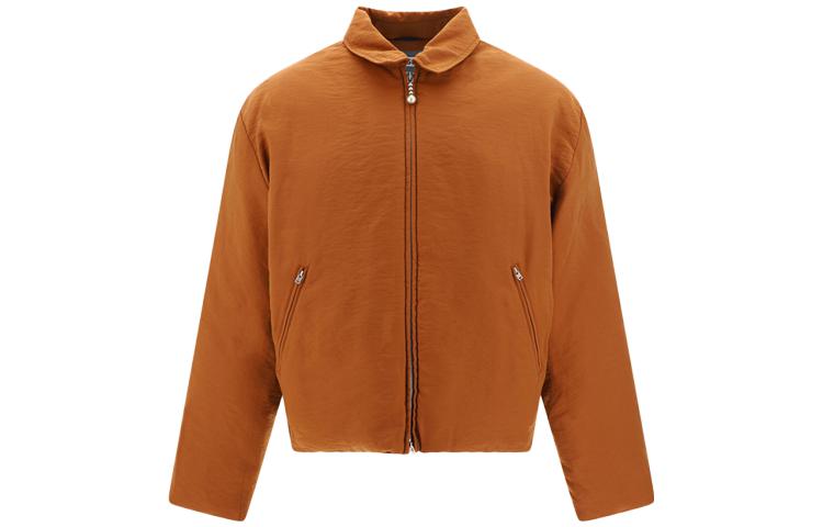 Acne Studios FW23 Brown Zip-Up Long Sleeve Jacket for Men B90712-AC7