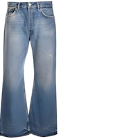 Acne Studios FW23 Cleanfit Denim Straight-Leg Jeans Blue B00325-AUZ Acne Studios FW23 Cleanfit Denim Straight-Leg Jeans Blue B00325-AUZ