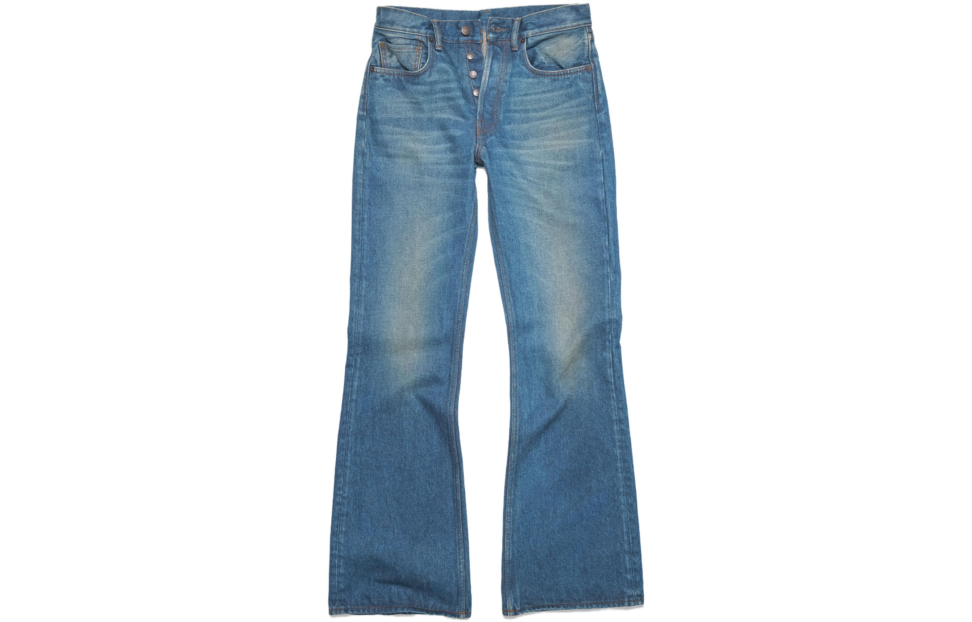 Acne Studios FW23 Cleanfit Vintage Washed Flared Denim Jeans 1992 Blue Men’s. B00312-863 圖 2