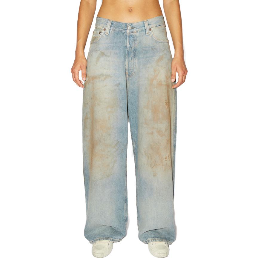 Acne Studios FW23 Dirty Washed Baggy Denim Jeans Unisex Blue. C00054-863 圖 3