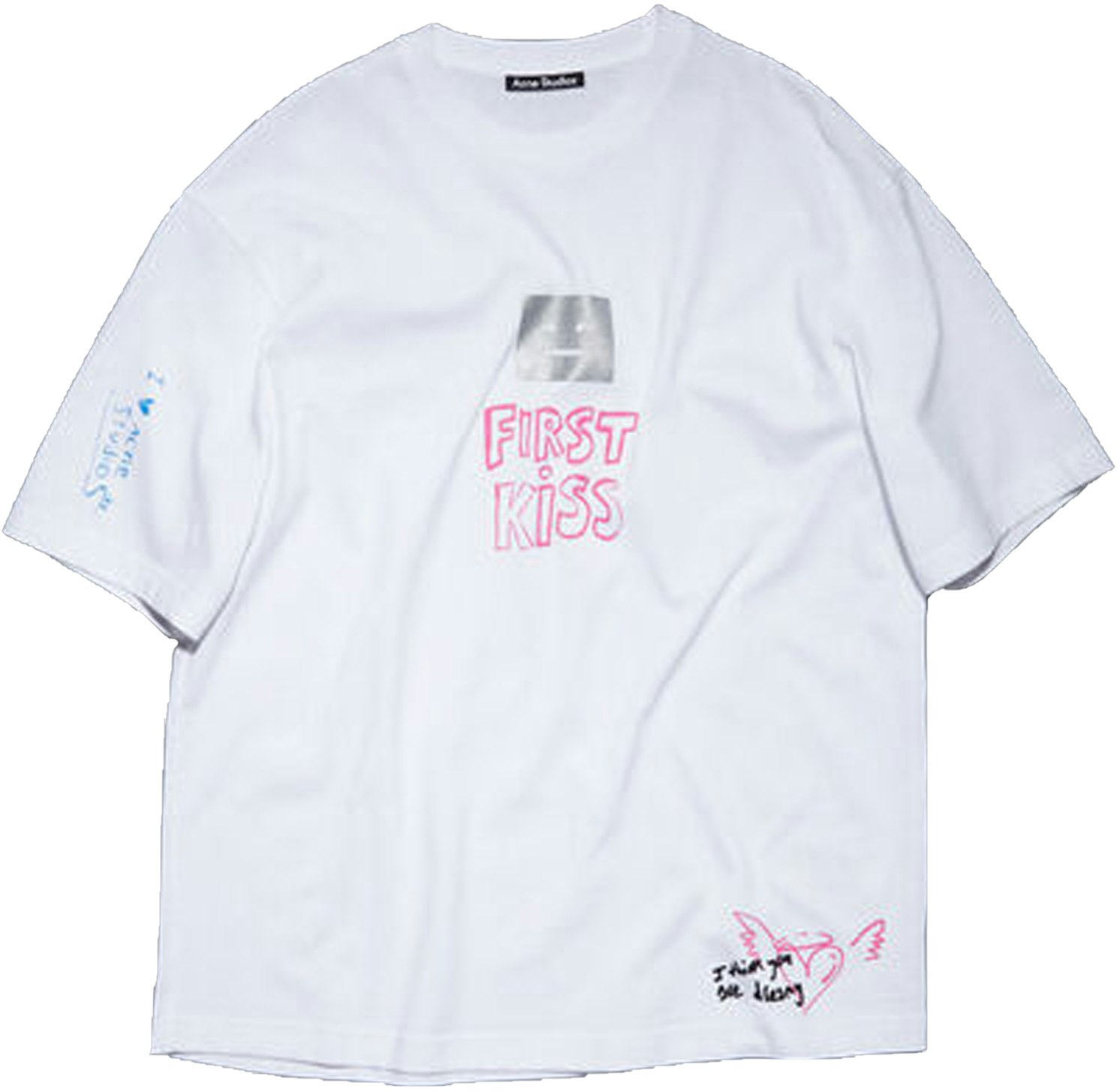 acne-studios-fw-23-face-emoji-graphic-print-unisex-white-crewneck-t-shirt-cl-0210-183