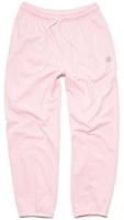 Acne Studios FW23 Face Logo Patch Wide-Leg Knit Sweatpants Unisex Light Pink. CK0078-AD4 Acne Studios FW23 Face Logo Patch Wide-Leg Knit Sweatpants Unisex Light Pink. CK0078-AD4