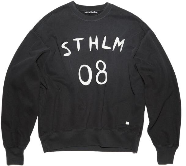 acne-studios-fw-23-face-logo-unisex-oversized-black-cotton-crewneck-sweatshirt-ci-0157-afh