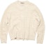 Buy Acne Studios FW23 Face Oatmeal Cable Knit Pullover Sweater Unisex. C60083-633