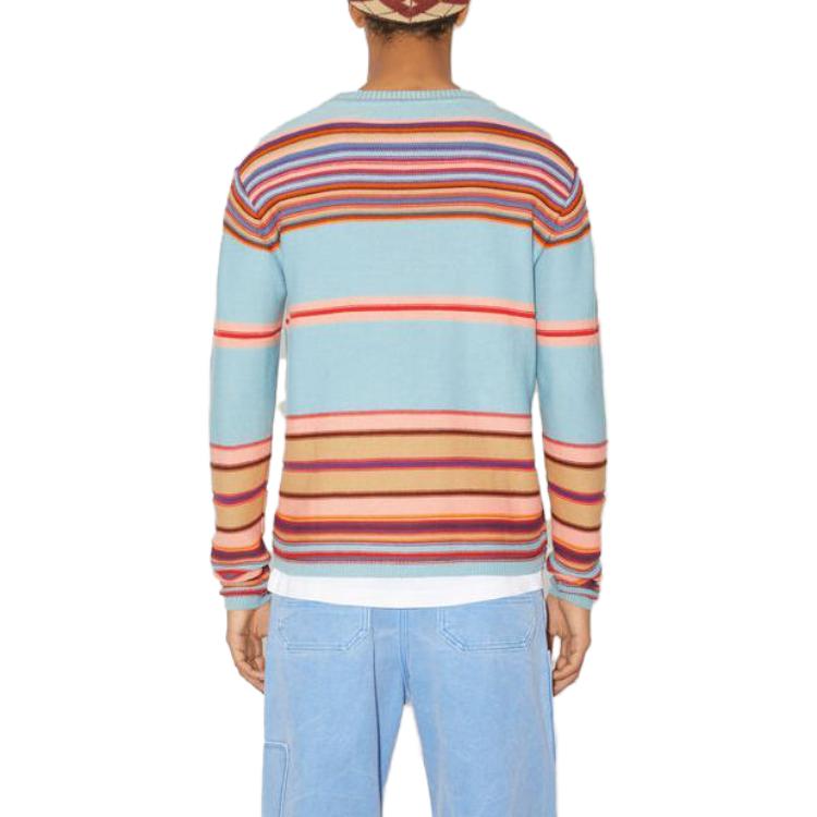 Acne Studios FW23 Face Striped Knit Pullover Sweater Unisex Multicolor. C60087-DKH 圖 4