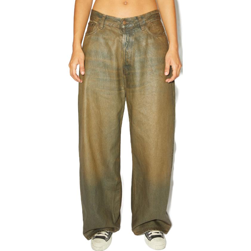 Lookbook Acne Studios FW23 塗鴉寬鬆做舊牛仔褲 男女款 深藍色 C00048-AUZ