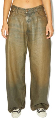 Acne Studios FW23 塗鴉寬鬆做舊牛仔褲 男女款 深藍色 C00048-AUZ Lookbook Acne Studios FW23 塗鴉寬鬆做舊牛仔褲 男女款 深藍色 C00048-AUZ