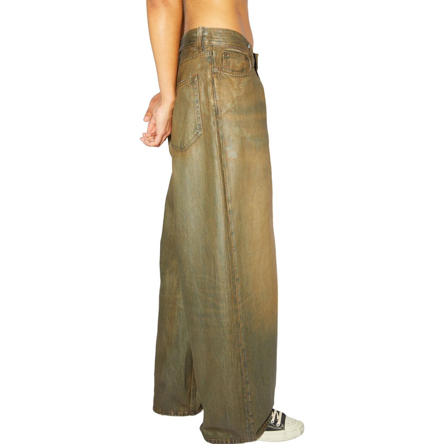 Purchase Acne Studios FW23 塗鴉寬鬆做舊牛仔褲 男女款 深藍色 C00048-AUZ