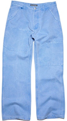 Acne Studios FW23 Patch Canvas Denim Straight-Leg Jeans Unisex Blue. CK0101-AQO Buy Acne Studios FW23 Patch Canvas Denim Straight-Leg Jeans Unisex Blue. CK0101-AQO