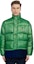 Shop Acne Studios FW23 Smiley Face Patch Zip-Up Cotton Jacket Unisex Mist Green. C90141-ABB