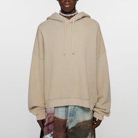 Acne Studios 2023秋冬纯色宽松连帽衫中性款棕灰色。 CI0138-DKX Lookbook Acne Studios 2023秋冬纯色宽松连帽衫中性款棕灰色。 CI0138-DKX