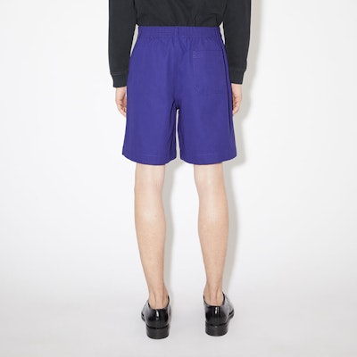 Acne Studios FW23 Straight-Cut Casual Shorts Solid Electric Purple BE0141-BMZ Shop Acne Studios FW23 Straight-Cut Casual Shorts Solid Electric Purple BE0141-BMZ