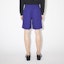 Shop Acne Studios FW23 Straight-Cut Casual Shorts Solid Electric Purple BE0141-BMZ