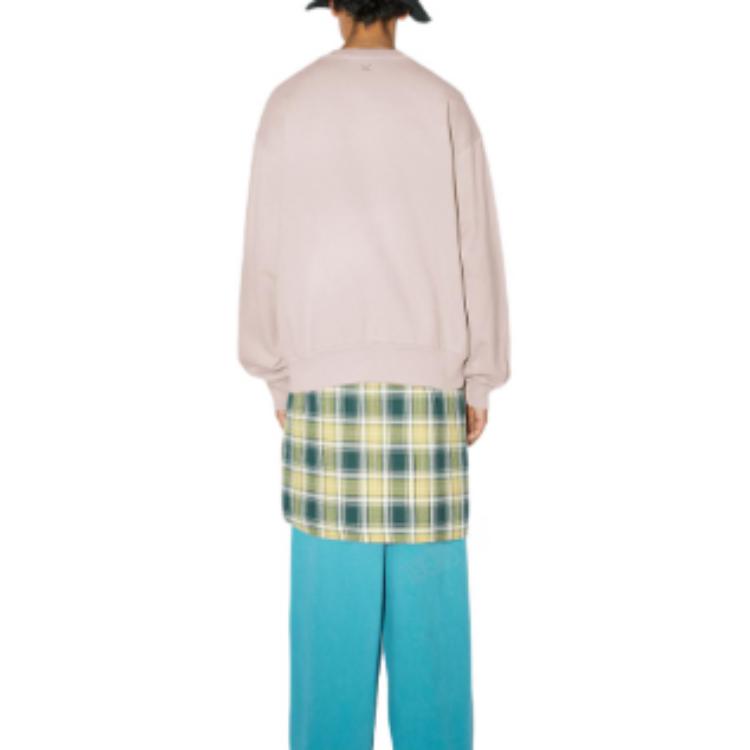 Shop Acne Studios FW23 男女同款长袖圆领套头卫衣. CI0112