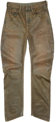 Acne Studios FW23 Unisex Jeans Loose Coated Denim Distressed Beige. A00408-BUF Buy Acne Studios FW23 Unisex Jeans Loose Coated Denim Distressed Beige. A00408-BUF