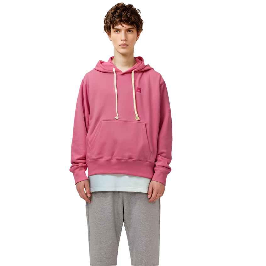 Purchase アックネ スタジオ FW23 ユニセックス スマイル パーカー ブライトピンク CI0119-PINK