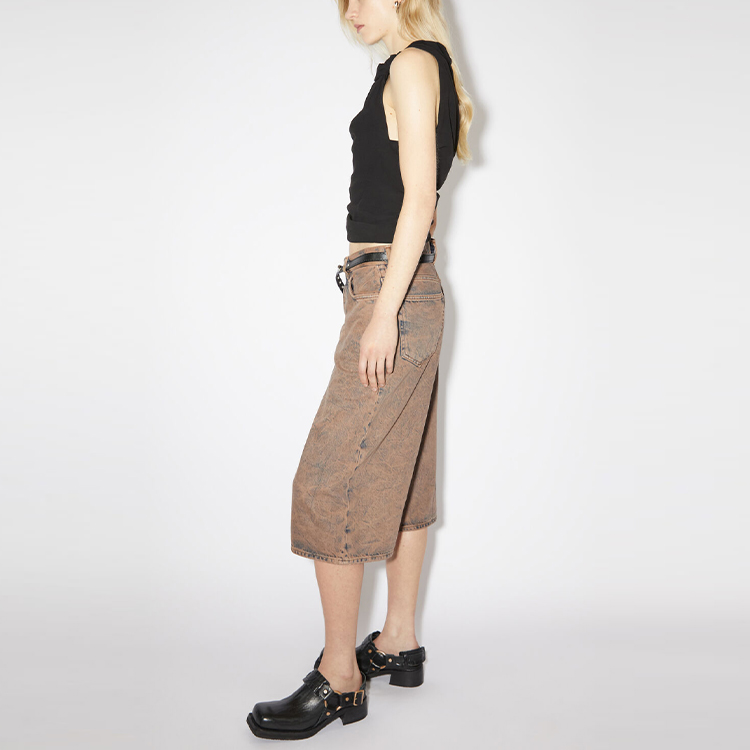 Purchase Acne Studios FW23复古中长款裆部设计牛仔短裤 男女款 CE0041-CHS