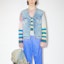 Purchase Acne Studios FW23 Vest Leher V Butang Unisex Biru Muda. C90152-228