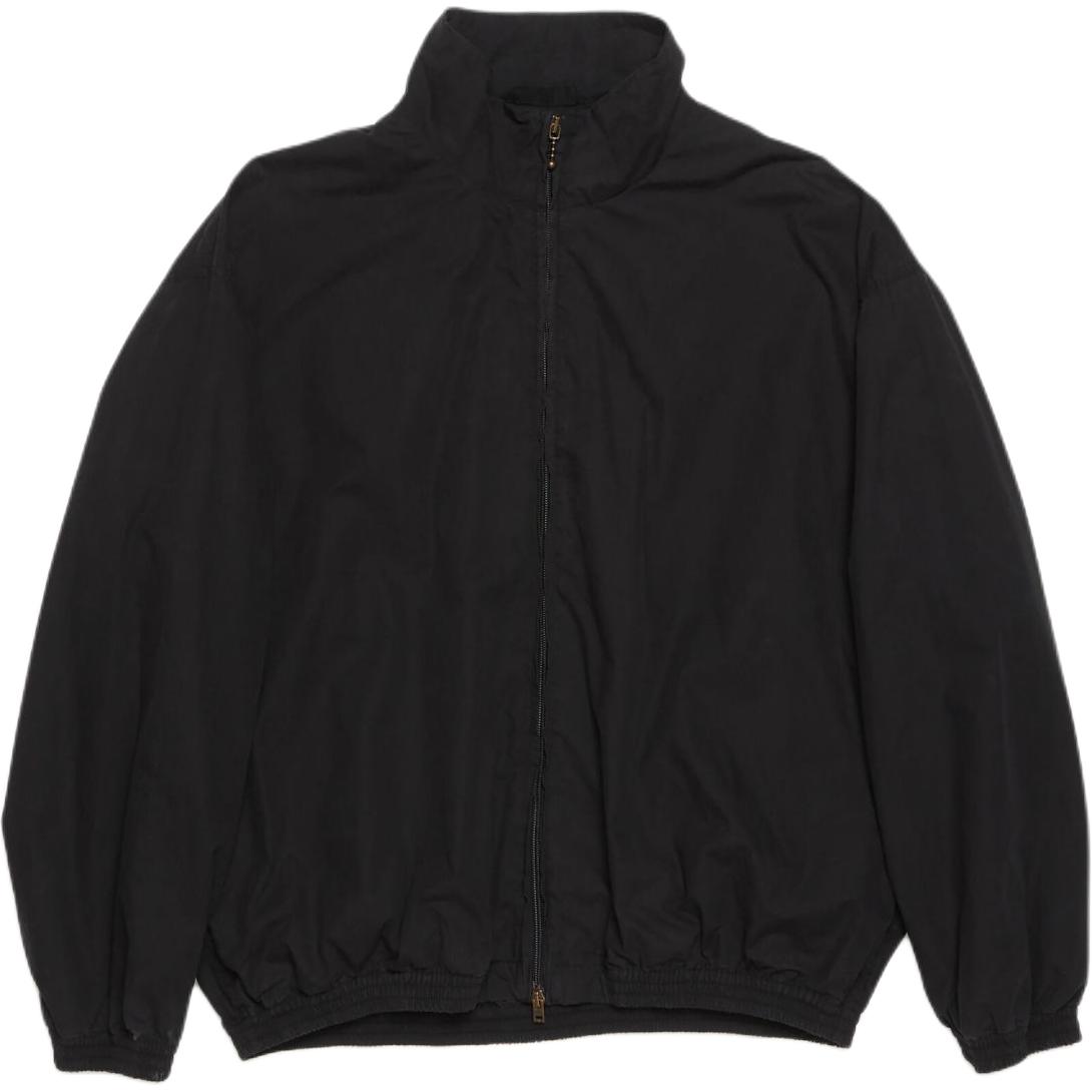 Lookbook Chaqueta Unisex Acne Studios FW24 1996 Negra Lavada con Logo y Corte Relajado. B90791-900