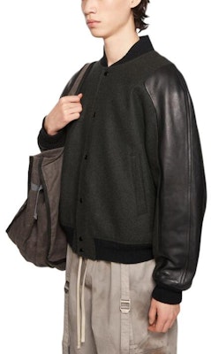 Acne Studios FW24 Dark Grey Single-Breasted Baseball Collar Jacket. B90771-AFK Purchase Acne Studios FW24 Dark Grey Single-Breasted Baseball Collar Jacket. B90771-AFK