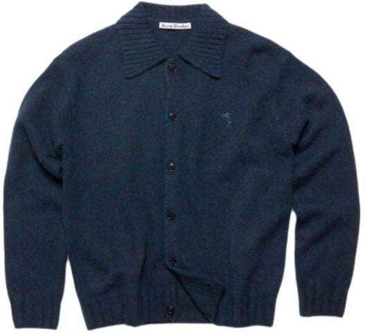 acne-studios-fw-24-embroidered-ribbed-trim-cardigan-sweater-deep-navy-b60294-dkb