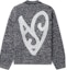 Order Acne Studios FW24 Heart Jacquard Crewneck Sweater - Black/Blue. B60344-DQS