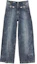 Order Acne Studios FW24 Jeans Denim Abu-Abu Loose Fit Logo Patch Mid-Rise. BK0619-AA7