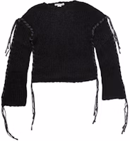 Order Acne Studios FW24 寬鬆休閒黑色毛衣. A60544-900