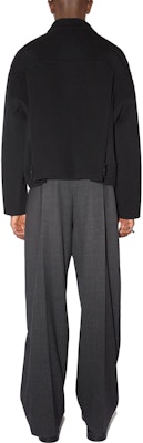 Chaqueta de Lana Acne Studios FW24 Cremallera Negra Diseño Clásico Manga Larga. B90699-900 Shop Chaqueta de Lana Acne Studios FW24 Cremallera Negra Diseño Clásico Manga Larga. B90699-900