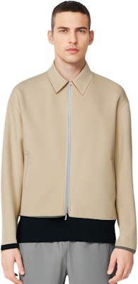 Acne Studios FW24 Chaqueta de Lana con Cremallera Beige Avena B90699-AE6 Purchase Acne Studios FW24 Chaqueta de Lana con Cremallera Beige Avena B90699-AE6