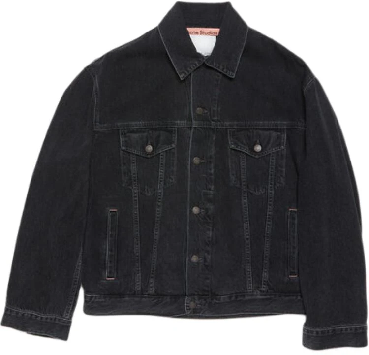 acne-studios-fw-24-black-oversized-denim-jacket-with-button-pockets-unisex-c90179-900